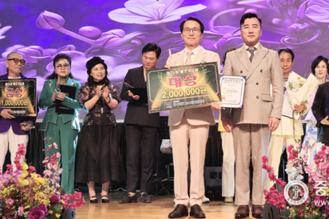제26회 배호가요제 영예의 대상에 박홍종씨