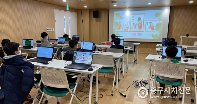 제2회 룰루랄라, 중구마을학교 수업장면