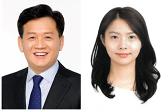 무투표 당선된 민주 윤판오(좌) 후보와 국힘 손주하(우) 후보