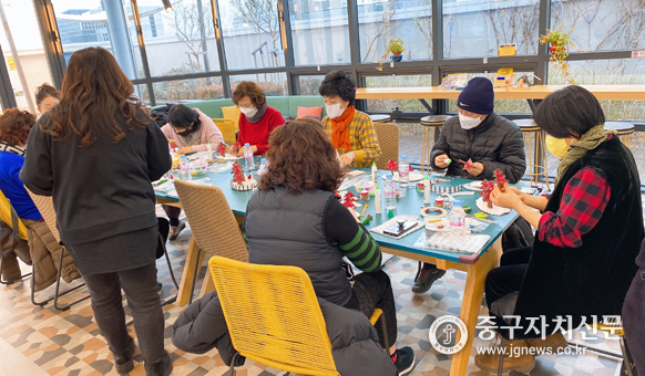 종이접기&클레이로 크리스마스트리 만들기.